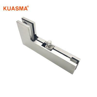 China Modern Hot Sales Clamp Bottom Glass Door Patch Fitting for sale