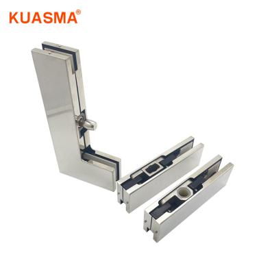 China Modern Factory Price Center Lock Keeper Glass Door Patch Fitting for sale