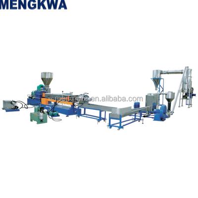 China Factory Co-turning Twin Screw Extruder Pelletizing Line for sale