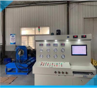 China 31 Mpa -42 Mpa Pressure Loading Hydraulic Test Bench with Emergency Stop Protection for sale