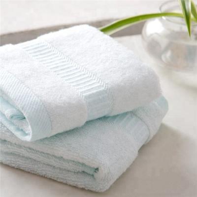 China Hotel Made Compressed Promotional Customized Embroidered Logo Hand Towel 100% Cotton Hotel Washcloth Supplies for sale