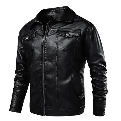 China 2021 New Arrivals Winter Autumn Men's Clothing Large Size Viable Motorcycle Sports Casual Coats High Quality Leather Jackets Coats for sale