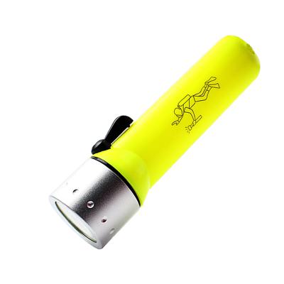 China 2000LM LED Flashlight Q5 LED Scuba Diving Flashlight Camping Waterproof Underwater Flashlight Torch for sale