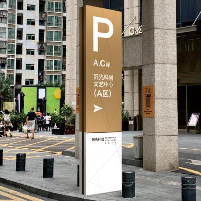 China Shopping Malls/Shops/Hotels/Bars/Restaurants Customized Led Pylon Sign Gas Station Hotel Apartment Sign Board Outdoor Acrylic And Signage for sale