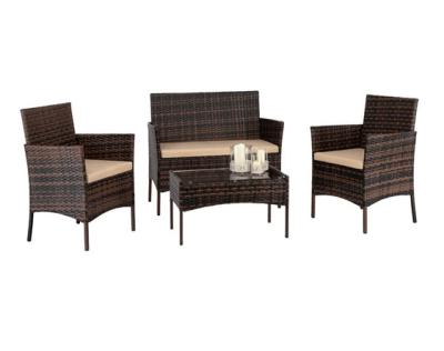 China Modern Rattan Chair Garden Furniture Set Outdoor Set Outdoor Furniture Garden Sofa Chair for sale