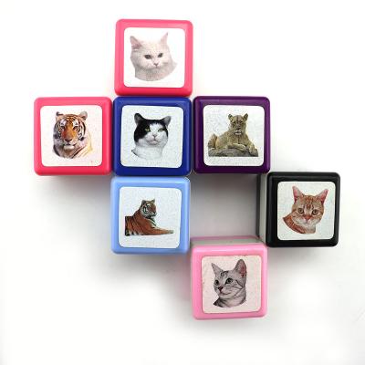 China Custom School Factory Price Kids Toy Seal Photosensitive Sensitive Photo Stamp for sale