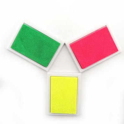 China School low cost craft glow under ultraviolet radiator neon ink pad for card creative rubber stamps for sale