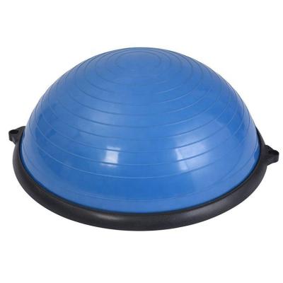 China Full Body Colored Massage Balance Particle Yoga Ball Bosuing Stability Exercise Pilates Fitness Pilates Ball With Resistance Bands And Pump for sale