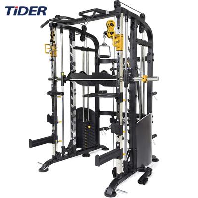 China Full Commercial Free Weight Barbell Strength Racks Training Equipment Weight Use Cage Gym Power Rack for sale