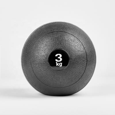 China Durable Gym Equipment Customized PVC Cross Fit Sand Slam Resistant Hard Rubber Filling Ball for sale