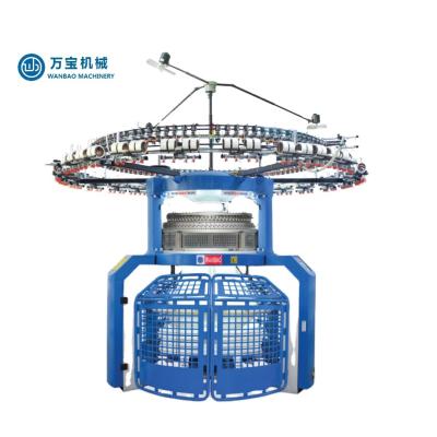 China WANBAO High Weft Pile Computerized Circular Jacquard Knitting Machine Double Jersey Singlet Knitting Machine for sale