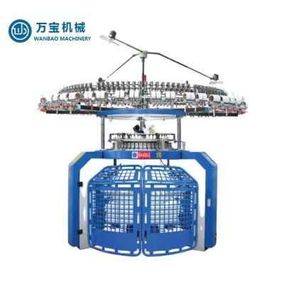 China Reverse Loop Terry Fabric Circular Machine French Wanbao High Quality Double Weft Single Jersey for sale