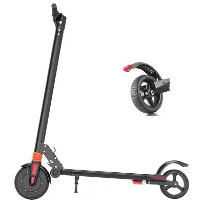 China Fat Tire Folding Big Wheel Electric Scooter Unisex Fast Electric Scooter 350W 6Ah Offroad Adult Scooter for sale