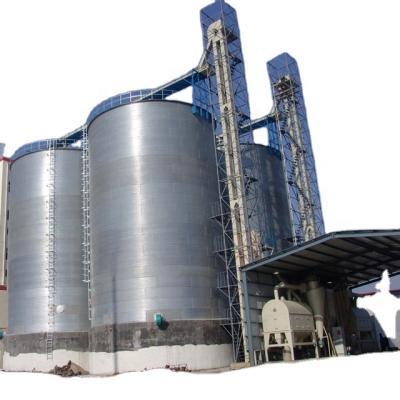 China High Quality Galvanized Flat Bottom Steel Silos Storage Silos Popular Grain Silos for sale