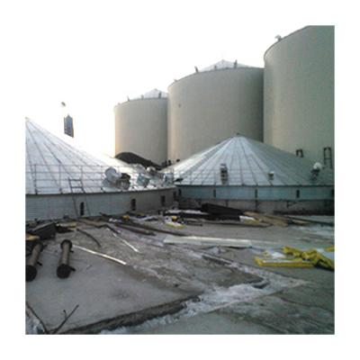 China Agriculture Industry Insulation Silo Pellet Feed Storage Assembly Silo Wheat Barley Steel Silo for sale