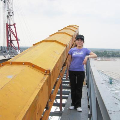 China Incline Belt Conveyor Nastro Trasportatore Fire Resistant Mobile Belt Conveyor for sale