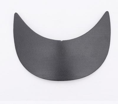 China CAP Baseball cap material custom plastic visor cap peak cheap cap accessories for sale