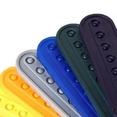 China High Precision Plastic buckle customized PE Cap  Parts  cap accessories for sale