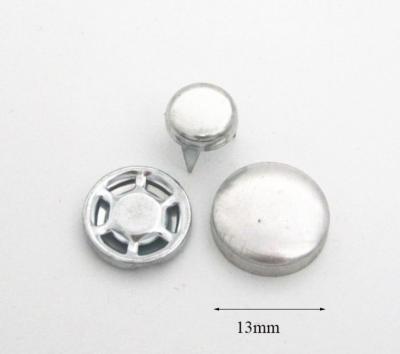 China Garment Shops Stainless steel button cap button top button for cap&hat making cap accessory for sale