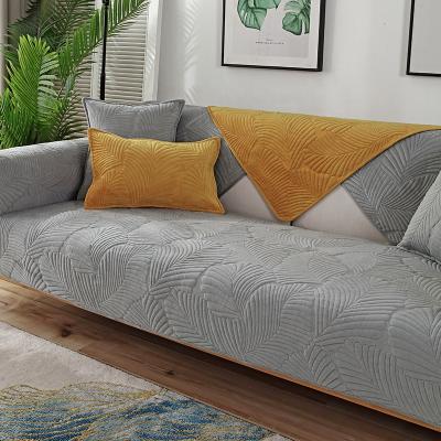 China Cheap Europe Cozy Wholesale Fur Holland Sofa Cover For L Shape Sofa Couch Cover Waterproof Protector for sale