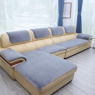 China Wholesale Europe Factory Direct Rabbit Fur Sectional Water Proof Corner Sofa Customized China for sale