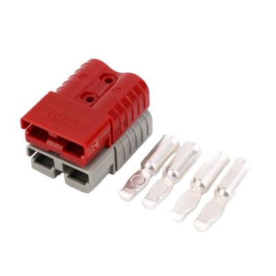 China Makes assembly quick and easy 120A 600v battery power plug connector for sale