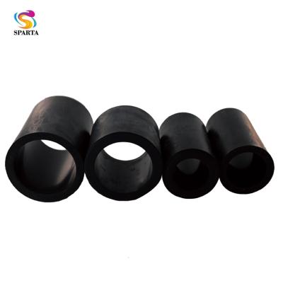 China Fiberglass PTFE hydraulic pressed tubes is made of carbon fiber filled PTFE for cylinder back-up washer for sale