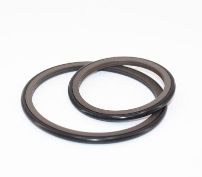 China PTFE+NBR bronze filled SPNO for piston rod seal for sale