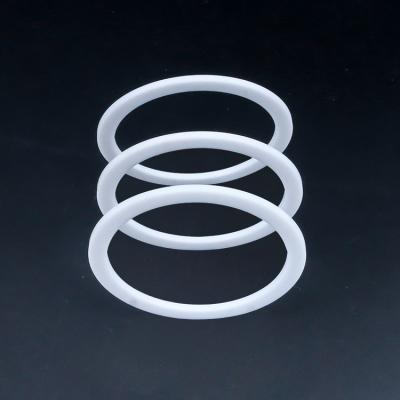 China 100% virgin white PTFE PTFE o ring can be PTFE back up washer to improve pressure resistance for cylinder seals for sale