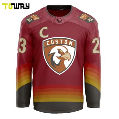 China Shirts & Tops Field Blank Hockey Goalie Custom Jersey for sale