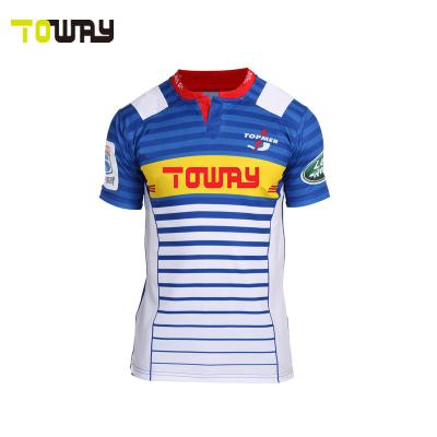 China 6xl antibacterial sublimated cheap rugby tank top for sale