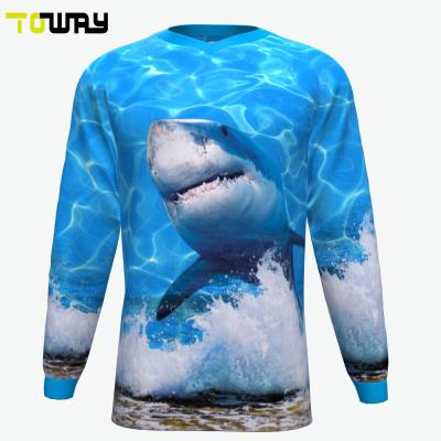 China Antibacterial Single Sleeve Long Sleeve Fishing Shirts for sale