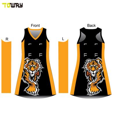 China Cheap Netball Dresses Sets Girls Sexy Style for sale