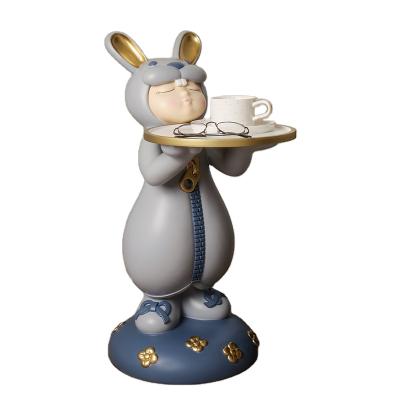 China Nordic Creative XINGTUO Europe Floor Decoration Living Room Milk Tooth Rabbit Props Housewarming Gifts Large for sale