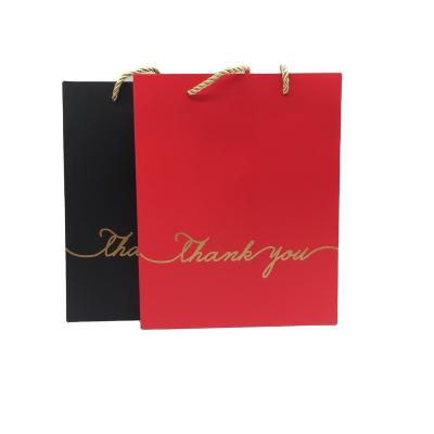 China Recyclable Wholesale Hot Stamping Paper Gift Boxes For Shopping Tote Bag Gift Bags for sale