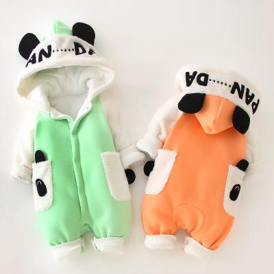 China Wholesale Thermal Clothing Newborn Winter Newborn Baby Romper Infant Animal Baby Rompers for sale