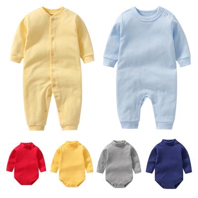 China Factory Direct 100% Cotton OEM Customized Hot Sale Toddler Baby Romper Baby Cotton Print Jumpsuit Rompers for sale