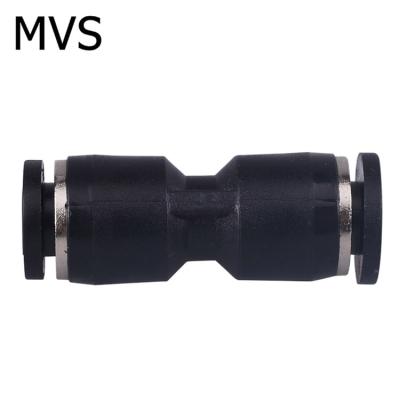 China Connect Pipes Pneumatic System Accessories Unions One Touch Air Hoses PU Connector Pneumatic Straight Quick Fitting For Tube Te koop