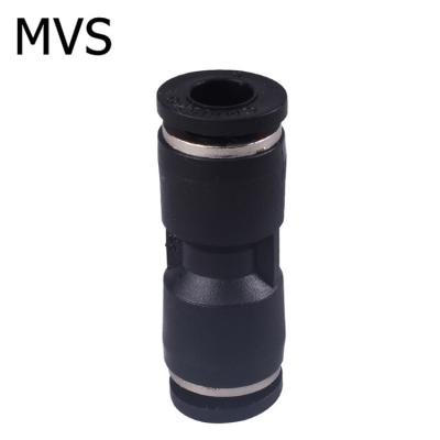 China Connect Pipes PU Straight Tube Quick Connector Push In One Touch Plastic Hose Compression Quick Fit Pneumatic Tube Air Fittings Te koop