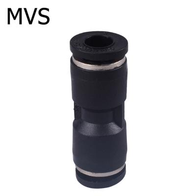 China Connect Pipes Straight Tube Quick Connector Push In Pneumatics Fittings Plastic Tubes Hose Compression Quick Fit PU Te koop