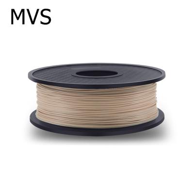 China 3D Wooden Pla Filament Impresora 3D Extruder Wax Filament Wood Glow Filament 1.75 Wood Stocked à venda