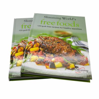 China Eco - Friendly Hardcover Cook Printing Book Printing Full Color Easy Cook Recipe Book Printing for sale