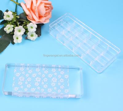 China New Design XXL Clear Silicone Nail Art Stamper Eco-friendly Nail Art Stamping Plates Image Nail Art Stamper for sale