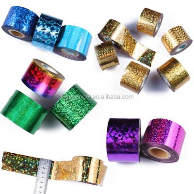 China Eco-Friendly Sky Star Tips Wraps Nail Art Transfer Foil Custom Nail Art Sticker for sale