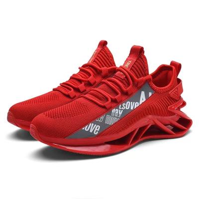 China Luxury Fashion Trend OEM Mens Sneakers Male Trainer Sneakers Tenis Sneakers Fashion Running Red Bottom Blade Shoes For Me for sale