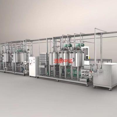 China Cheap Sterilization Filling Equipment Pilot Price Milk Drink Production Line For Dairy Products Fruit Juice for sale