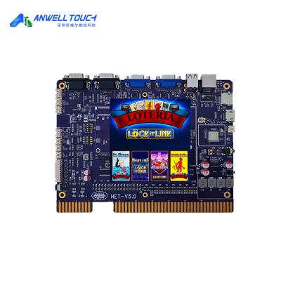 China Juego de habilidad 4 en 1 Pcb Juego múltiple Lock It Link Lotería Para máquina de arcade en venta