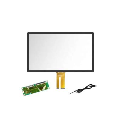 China 27inches PCAP Ir Touch Screen Frame Black With 3M Microtouch Controller for sale