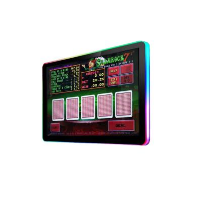 China PCAP de juegos con pantalla táctil de borde lateral LED para quioscos interactivos y máquinas de juegos en venta