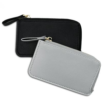 China New Large Capacity RFID Well Made Custom Bag Wallet Zipper Wallets For Men for sale